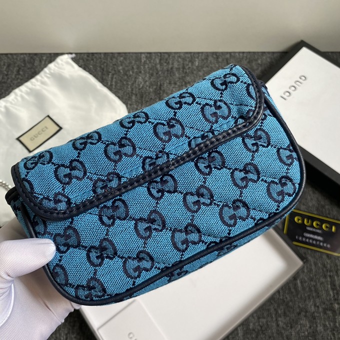 Gucci Marmont GG Crossbody Mini Bag - Imagem 8