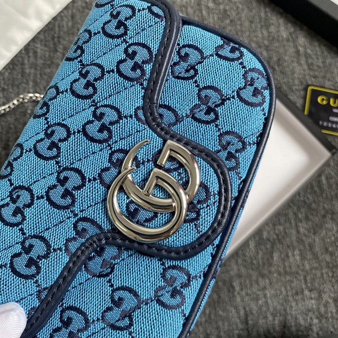 Gucci Marmont GG Crossbody Mini Bag - Imagem 4