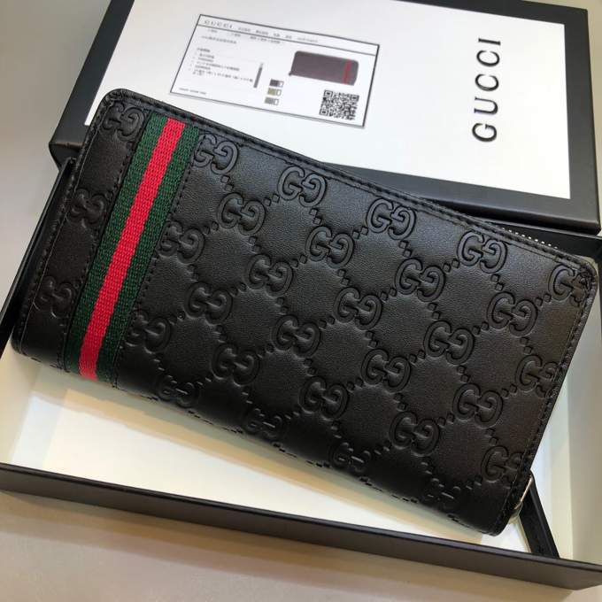Gucci GG Men Zip Around Wallet - Imagem 8