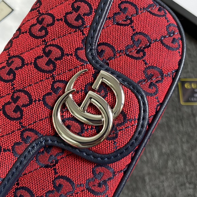 Gucci Marmont GG Crossbody Mini Bag - Imagem 14