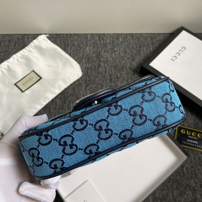 Gucci Marmont GG Crossbody Mini Bag - Imagem 7