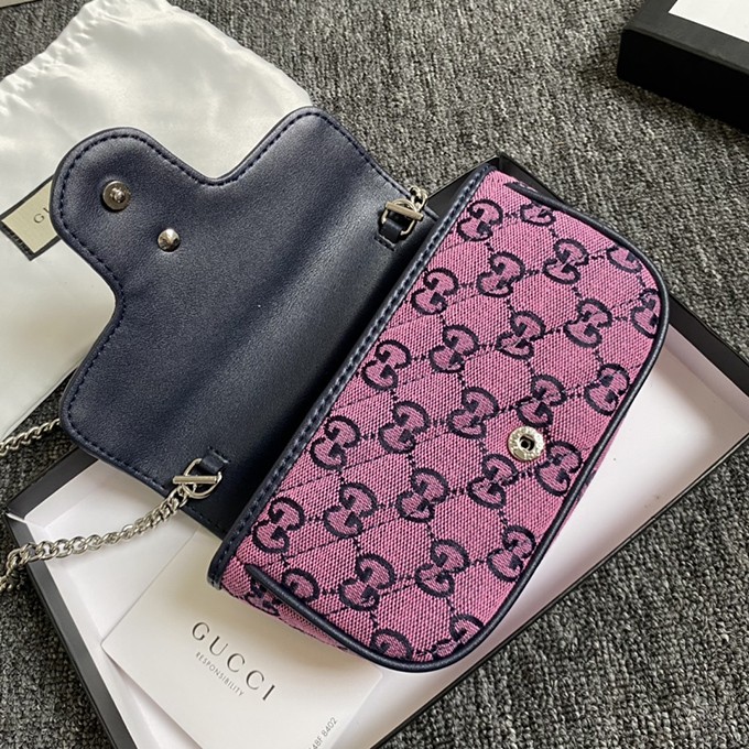 Gucci Marmont GG Crossbody Mini Bag - Imagem 33