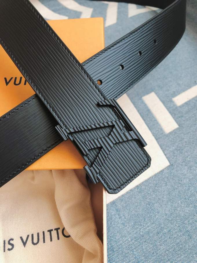 Louis Vuitton Black INITIALES 40MM Belt - Imagem 3