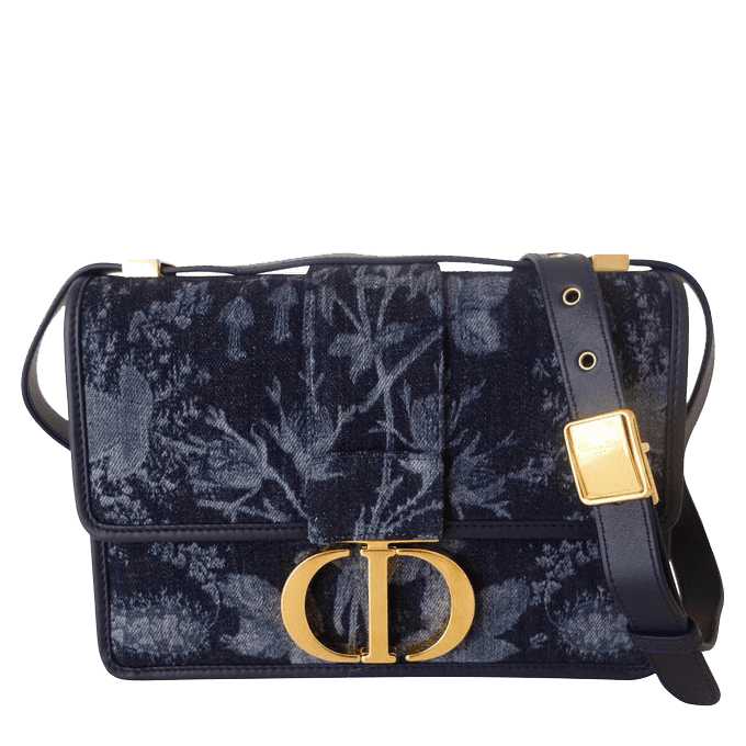 Dior Blue 30 Montaigne Bag