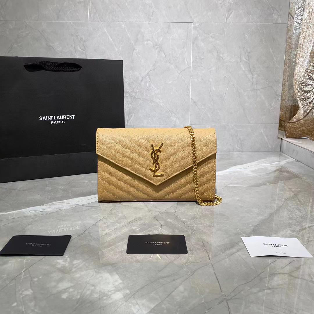 YSL Monogram Chain Wallet - Imagem 14