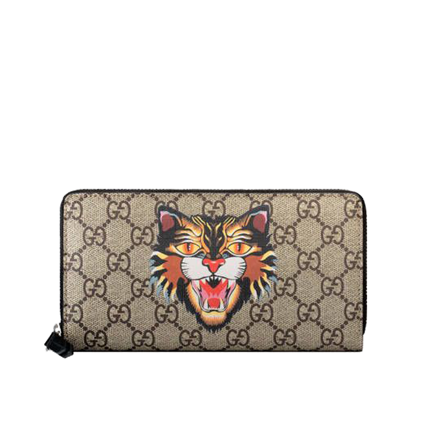 Gucci GG Men Zip Around Wallet