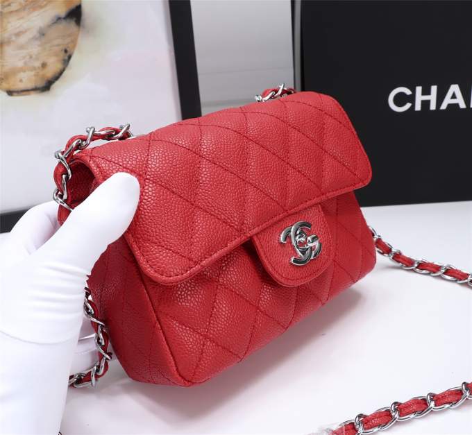 Chanel Mini Caviar Bag - Imagem 36