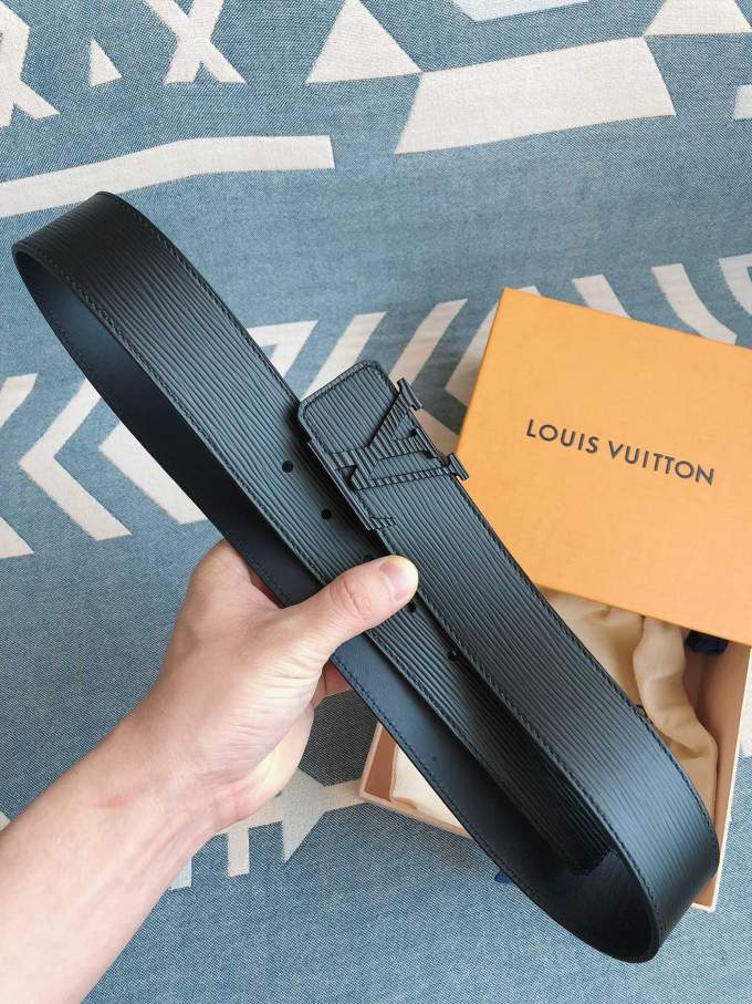 Louis Vuitton Black INITIALES 40MM Belt - Imagem 8