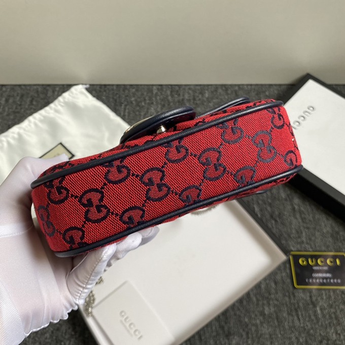 Gucci Marmont GG Crossbody Mini Bag - Imagem 11