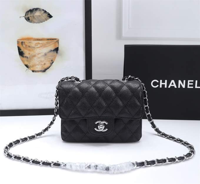 Chanel Mini Caviar Bag - Imagem 21