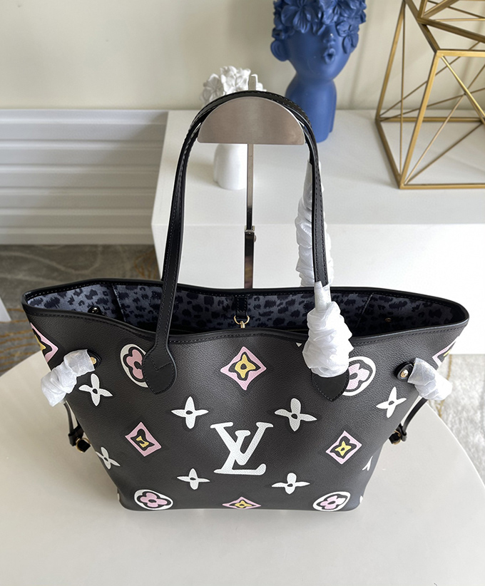 Louis Vuitton NEVERFULL Black MM - Imagem 3