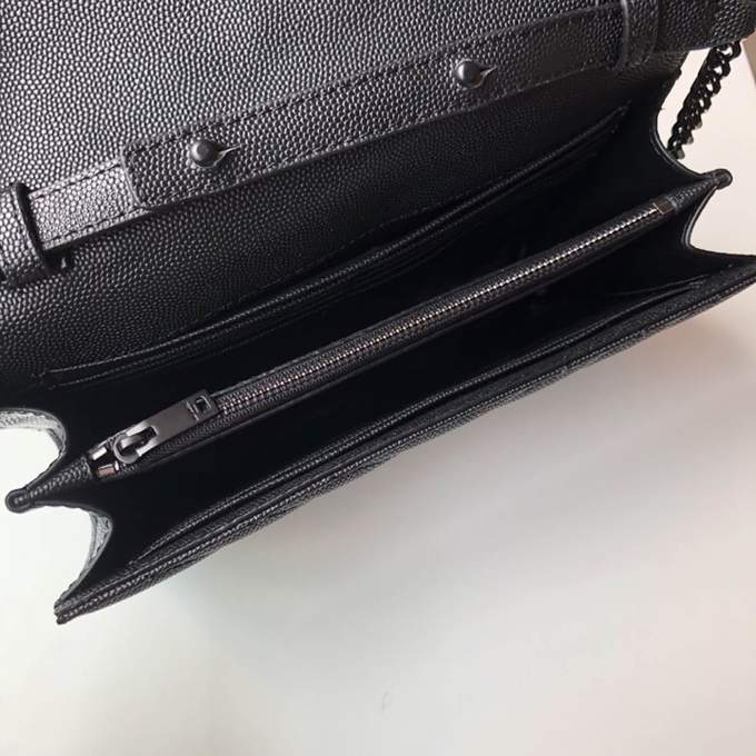 YSL Monogram Chain Wallet - Imagem 9