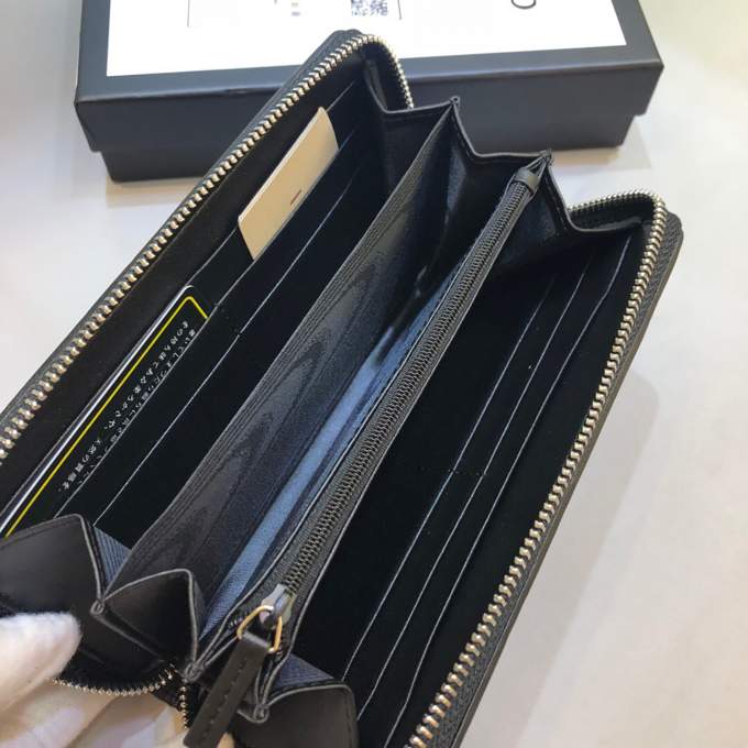 Gucci GG Men Zip Around Wallet - Imagem 16