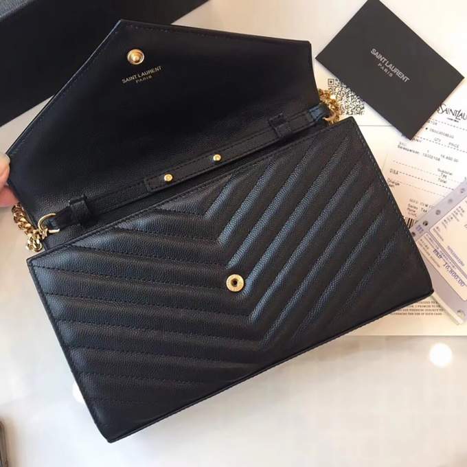 YSL Monogram Chain Wallet - Imagem 12